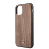 Mercedes MEHCN65VWOLB iPhone 11 ProMax hard case brązowy/brown Wood Line Walnut